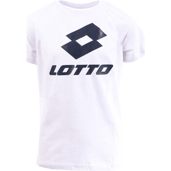 Textiel Jongens T-shirts korte mouwen Lotto  Wit