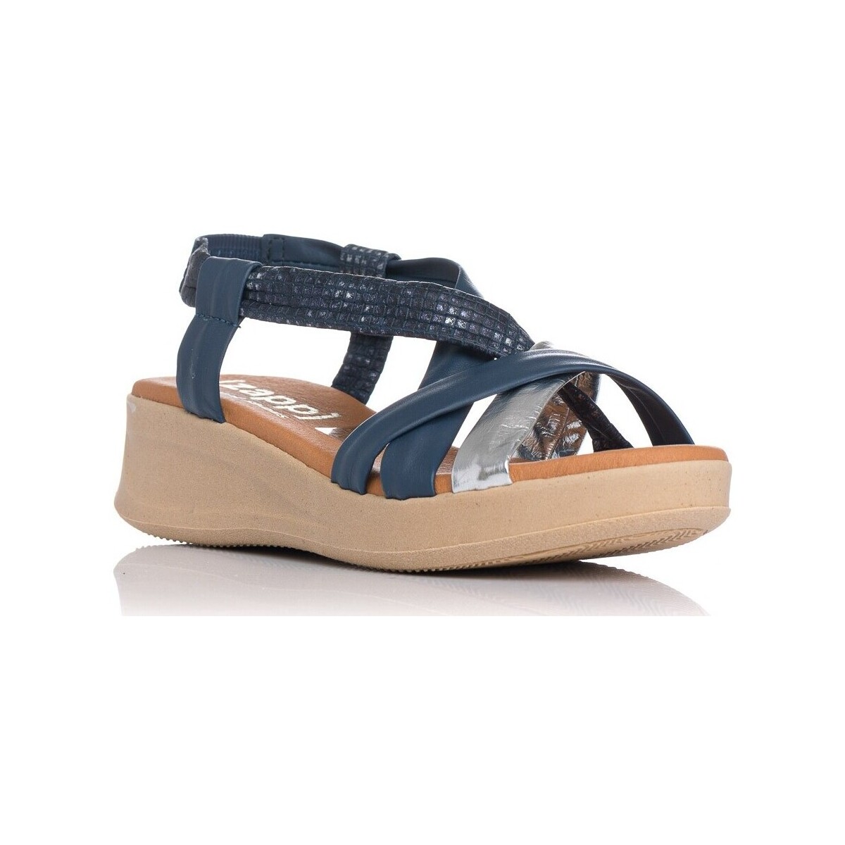 Schoenen Dames Sandalen / Open schoenen Zapp BASKETS  5185 Blauw
