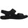 Schoenen Heren Sandalen / Open schoenen Enval 3720200 Zwart
