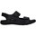 Schoenen Heren Sandalen / Open schoenen Enval 3720200 Zwart