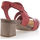 Schoenen Dames Sandalen / Open schoenen Simplement B sandalen / blootsvoets vrouw rood Rood