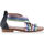 Schoenen Dames Sandalen / Open schoenen Diabolo Studio sandalen / blootsvoets vrouw blauw Blauw