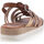 Schoenen Dames Sandalen / Open schoenen Diabolo Studio sandalen / blootsvoets vrouw bruin Brown