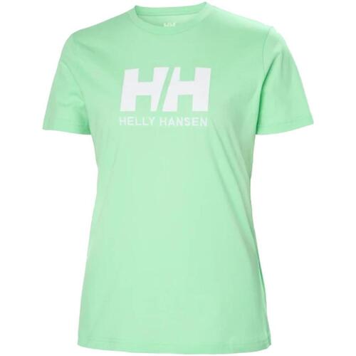 Textiel Dames T-shirts korte mouwen Helly Hansen  Groen
