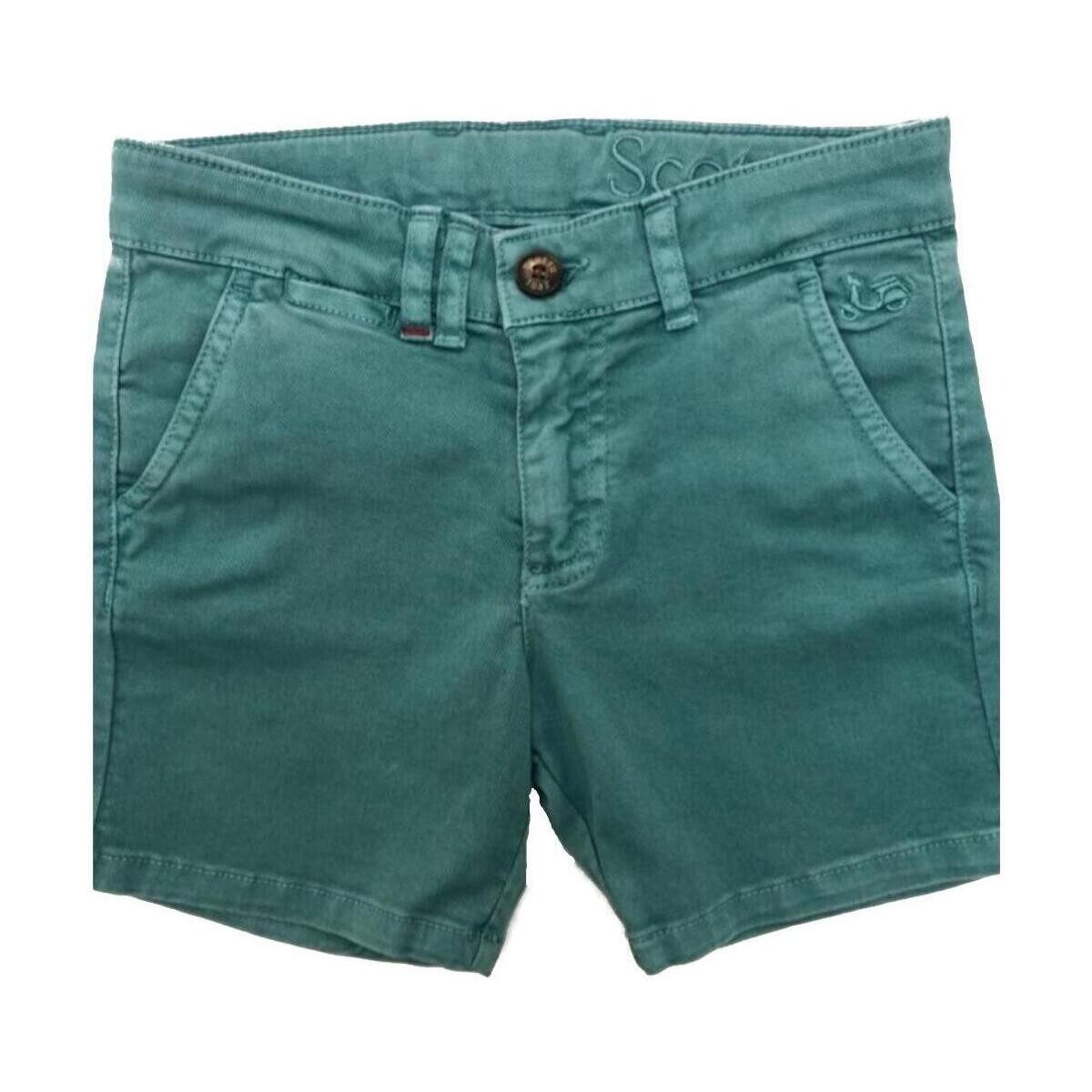 Textiel Jongens Korte broeken / Bermuda's Scotta  Groen
