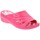 Schoenen Dames Leren slippers Axa -73685A Violet