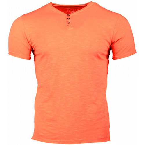 Textiel Heren T-shirts & Polo’s La Maison Blaggio  Orange