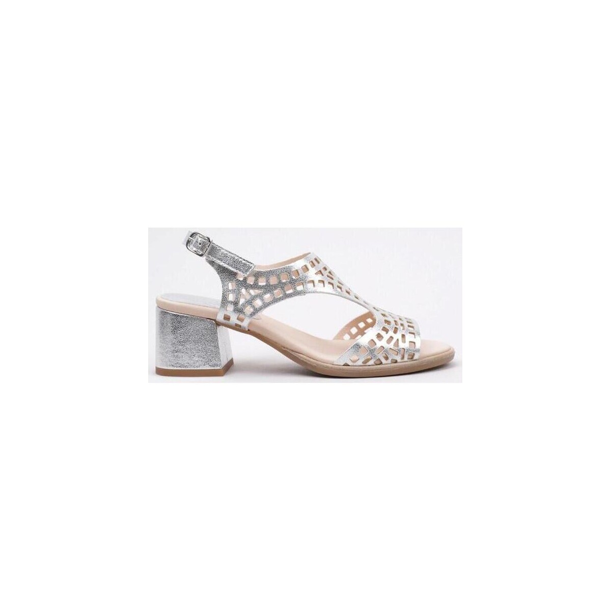 Schoenen Dames Sandalen / Open schoenen CallagHan 29213 (39784) Zilver