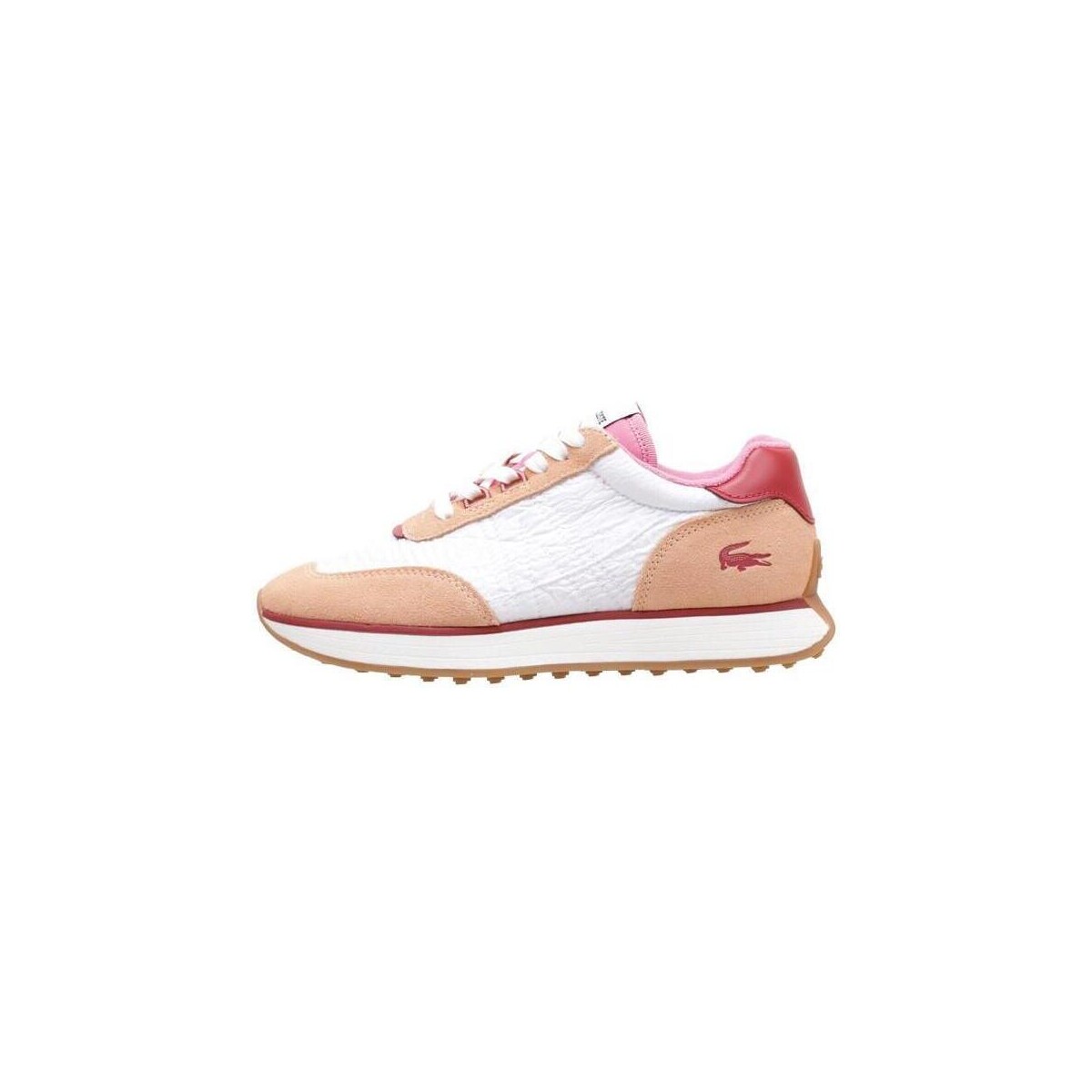 Schoenen Dames Lage sneakers Lacoste L-SPIN WRINKLED Roze