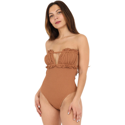 Textiel Dames Bikini's La Modeuse 66233_P153749 Brown