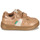 Schoenen Meisjes Lage sneakers Kickers KALIDO Beige / Roze / Glitter