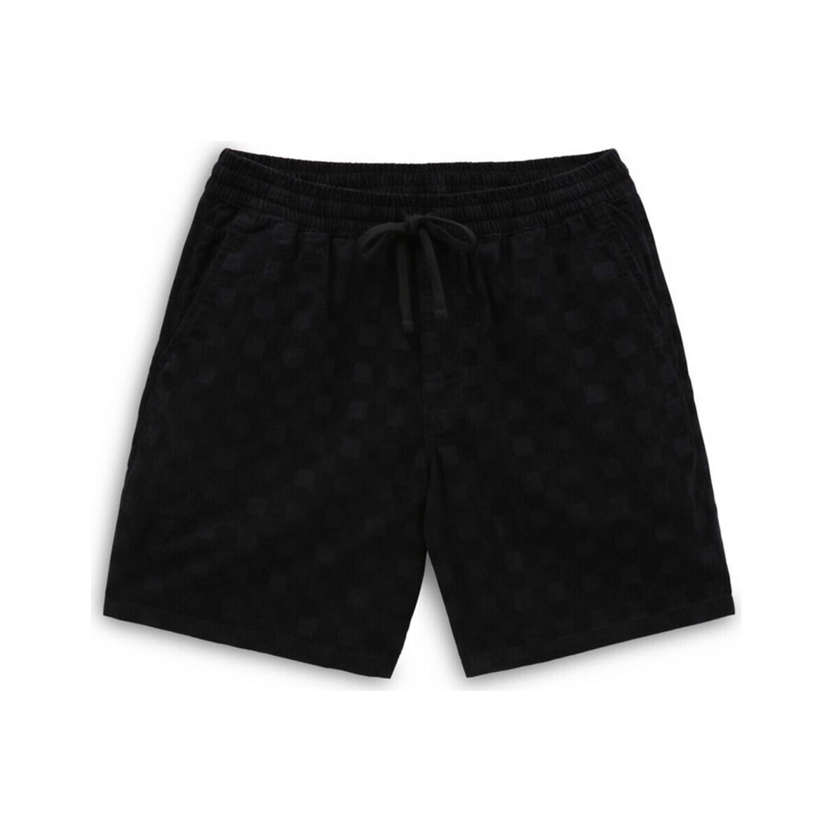 Textiel Heren Korte broeken / Bermuda's Vans Range check cord loose e waist short Zwart