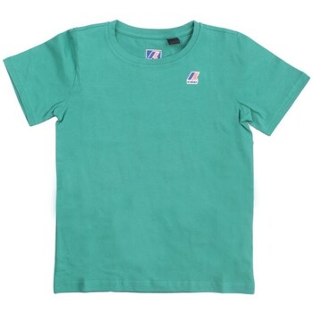 Textiel Kinderen T-shirts korte mouwen K-Way K4114WW Groen