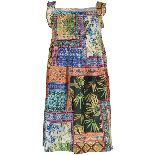 Textiel Dames Jurken Isla Bonita By Sigris Meisjesjurk Multicolour