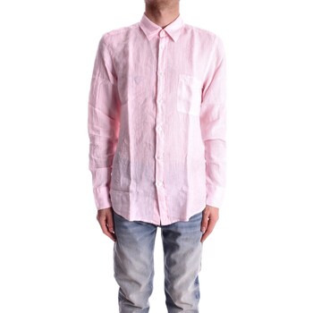 Textiel Heren Overhemden lange mouwen BOSS 50489344 Roze