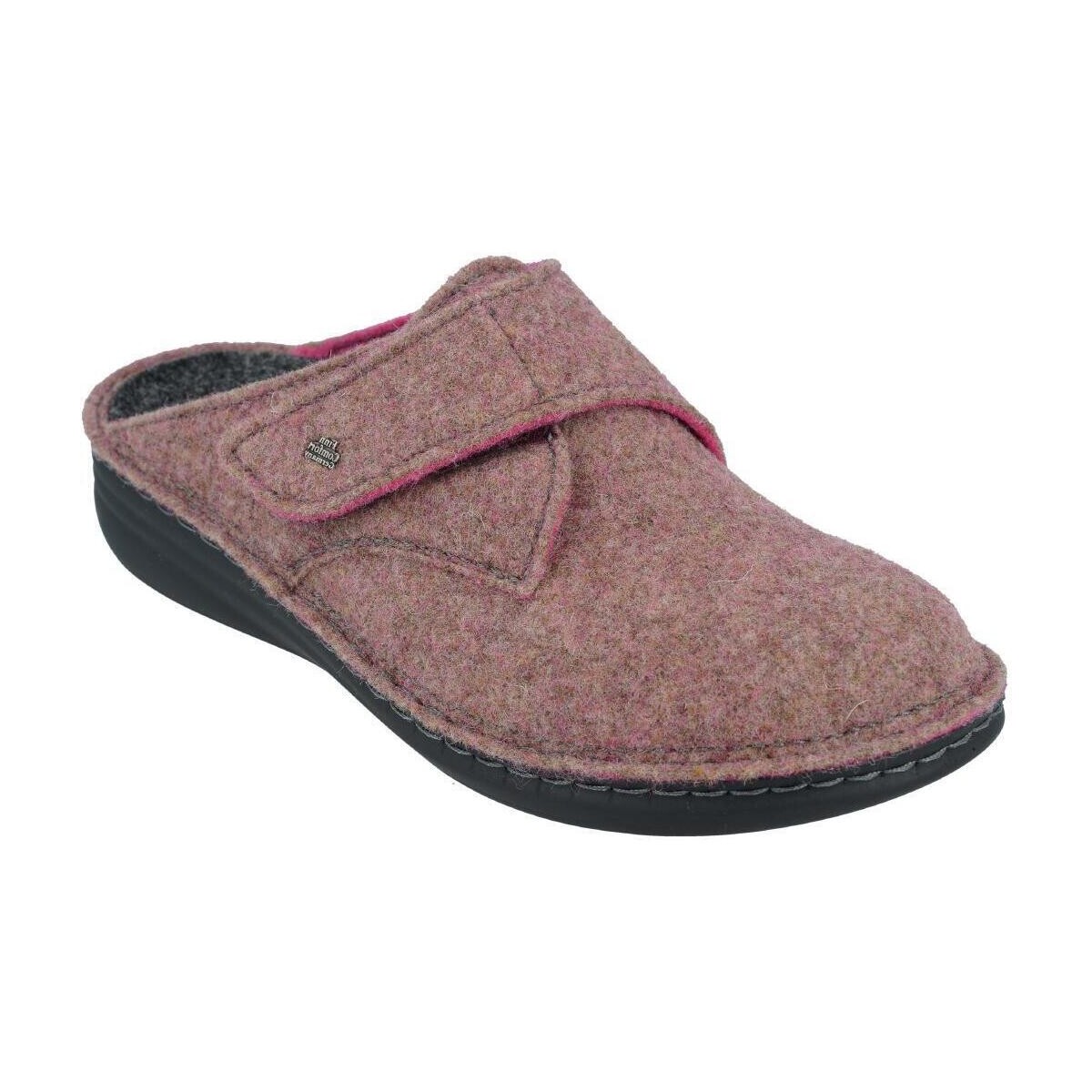 Schoenen Dames Leren slippers Finn Comfort 6570482178 Roze