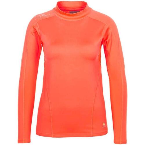 Textiel Dames T-shirts met lange mouwen Peak Mountain Top technique femme ANABI Orange