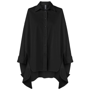 Textiel Dames Tops / Blousjes Wendy Trendy Camisa 110938 - Black Zwart