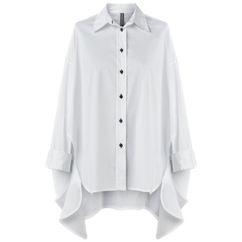 Textiel Dames Tops / Blousjes Wendy Trendy Camisa 110938 - White Wit