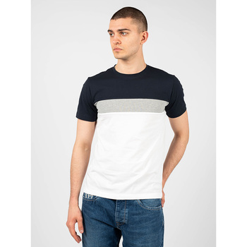 Textiel Heren T-shirts korte mouwen Geox M2510F T2870 | Sustainable Wit