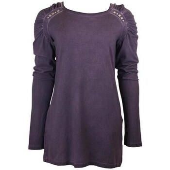 Textiel Dames T-shirts korte mouwen Deha D1524262186 Violet