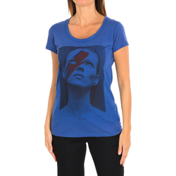 Textiel Dames T-shirts korte mouwen Eleven Paris 13S2LT038-AW13 Blauw