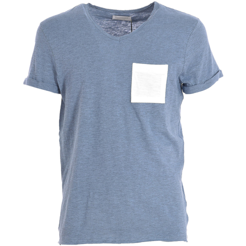Textiel Dames T-shirts korte mouwen Eleven Paris 17S1TS26-M0712 Blauw