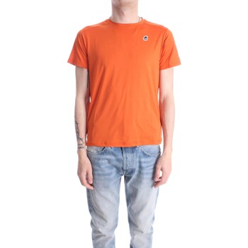 Textiel Heren T-shirts korte mouwen K-Way K71246W Orange