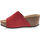 Schoenen Dames Sandalen / Open schoenen Bio Divina sandalen / blootsvoets vrouw rood Rood