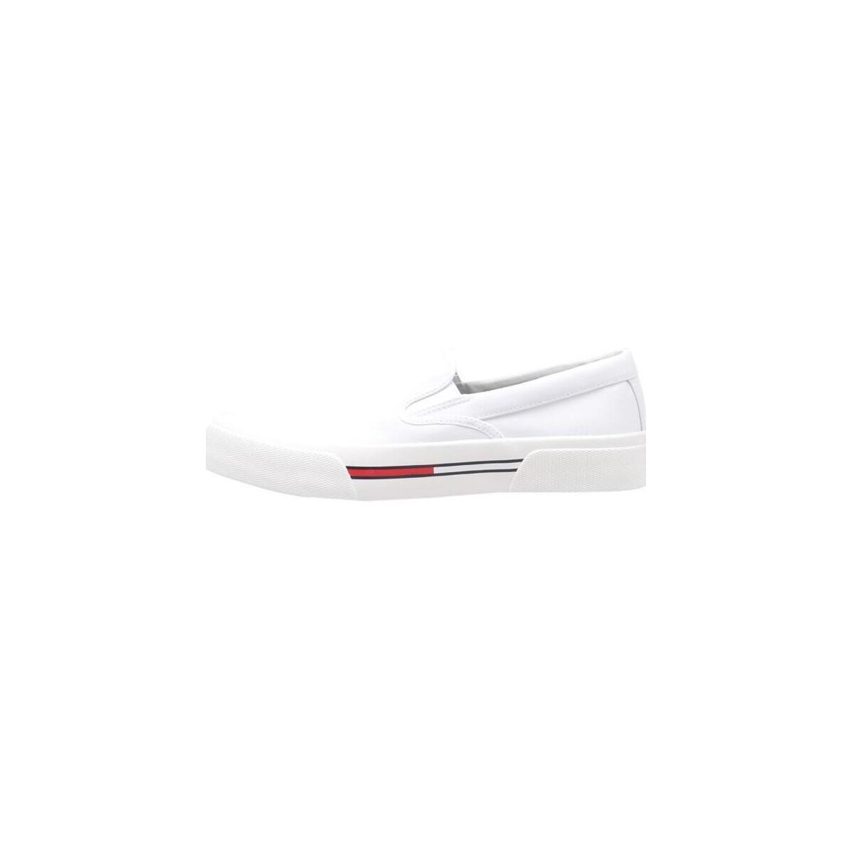 Schoenen Heren Lage sneakers Tommy Hilfiger TOMMY JEANS SLIP ON CANVAS COLOR Wit
