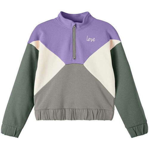 Textiel Meisjes Sweaters / Sweatshirts Name it  Groen