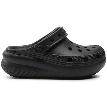 Schoenen Dames Leren slippers Crocs CLASSIC CRUSH CLOG Zwart