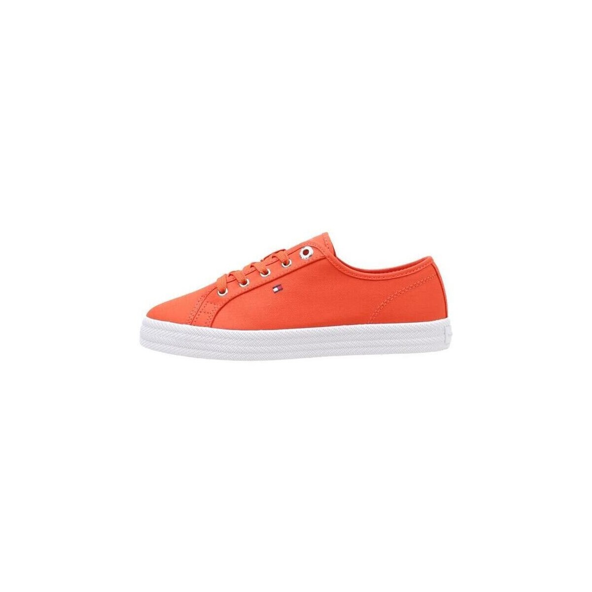 Schoenen Dames Lage sneakers Tommy Hilfiger ESSENTIAL VULCANIZED SNEAKER Orange