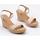 Schoenen Dames Sandalen / Open schoenen Unisa RITA_23_KS Beige