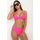 Textiel Dames Bikini's La Modeuse 66440_P154429 Roze