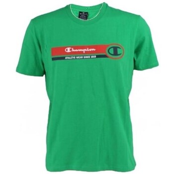 Textiel Heren T-shirts korte mouwen Champion Crewneck Tshirt Groen