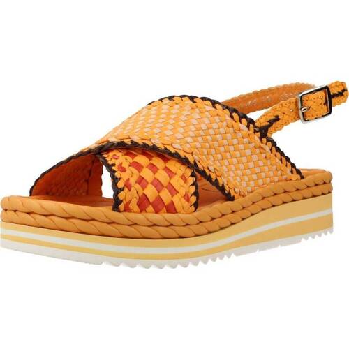 Schoenen Dames Sandalen / Open schoenen Pon´s Quintana MILAN Orange