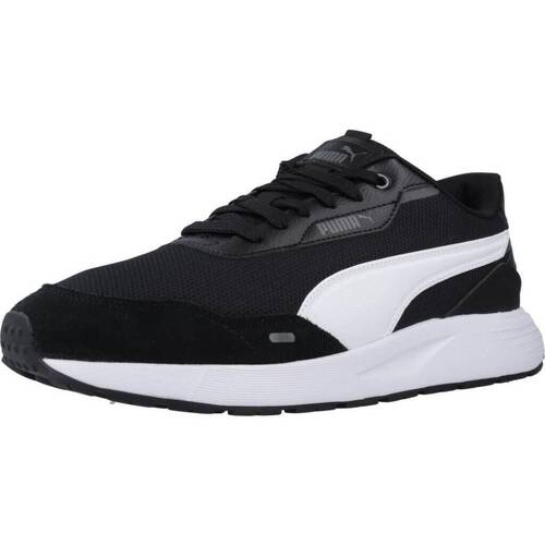 Schoenen Heren Sneakers Puma RUNTAMED Zwart