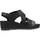 Schoenen Dames Sandalen / Open schoenen IgI&CO 3666100 Zwart
