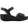 Schoenen Dames Sandalen / Open schoenen IgI&CO 3667100 Zwart