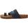 Schoenen Dames Sandalen / Open schoenen The Happy Monk POMPEYA 001S Blauw