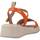 Schoenen Dames Sandalen / Open schoenen Doralatina 50121D Orange