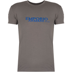 Textiel Heren T-shirts korte mouwen Emporio Armani 111035 2F725 Grijs