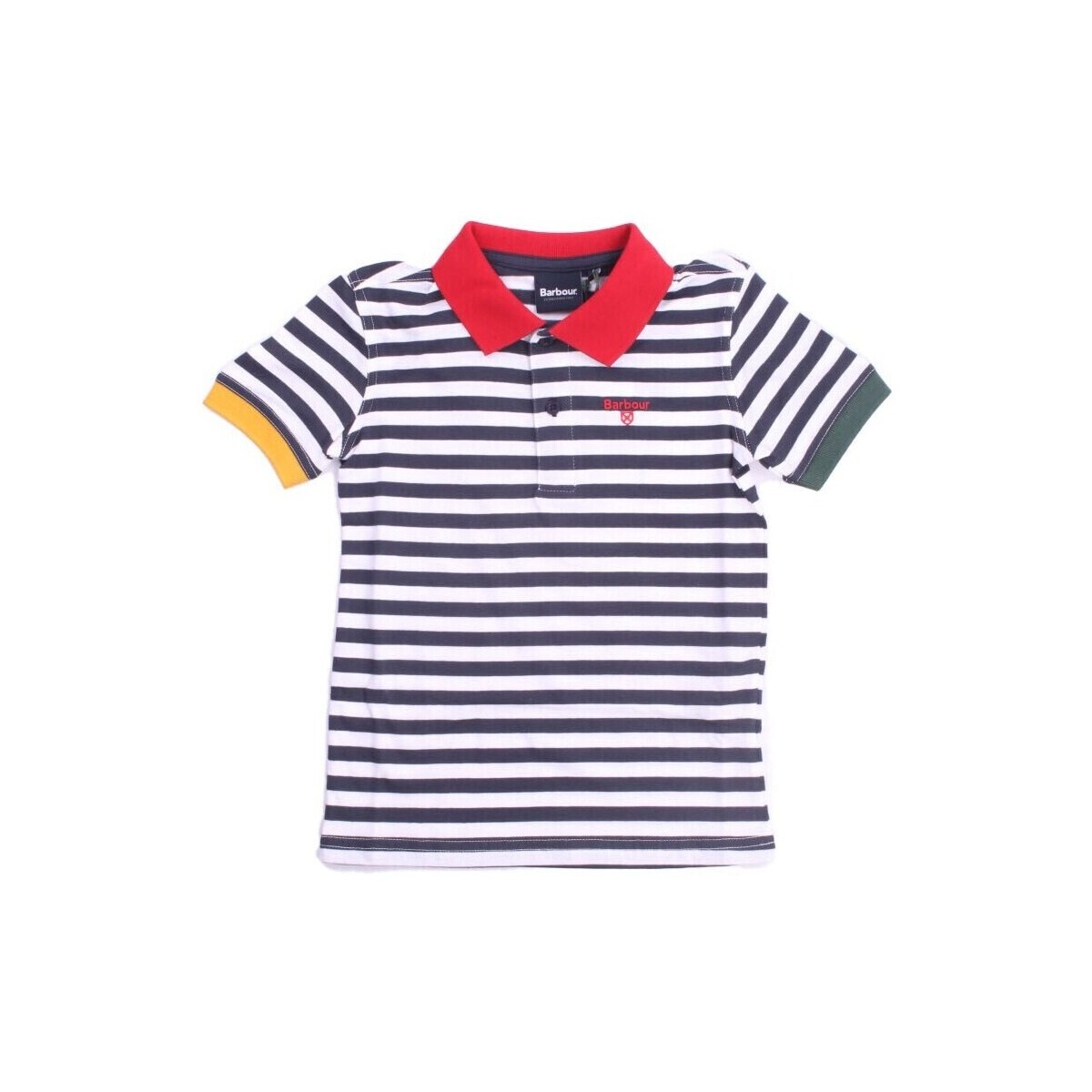 Textiel Jongens T-shirts korte mouwen Barbour CML0183 Blauw