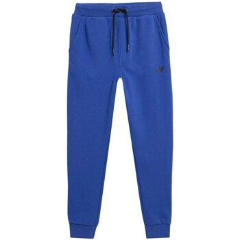 Textiel Jongens Broeken / Pantalons 4F JSS23TTROM13136S Blauw
