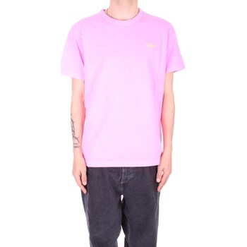 Textiel Heren T-shirts korte mouwen Mc2 Saint Barth DOVER Roze