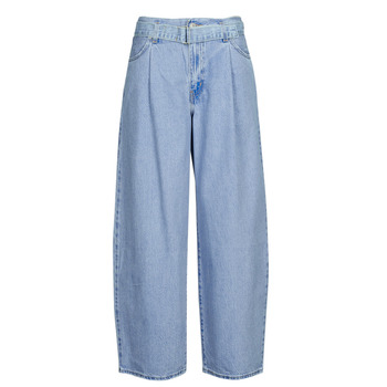 Textiel Dames Boyfriend jeans Levi's BELTED BAGGY Blauw