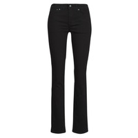 Textiel Dames Skinny jeans Levi's 712 SLIM WELT POCKET Zwart
