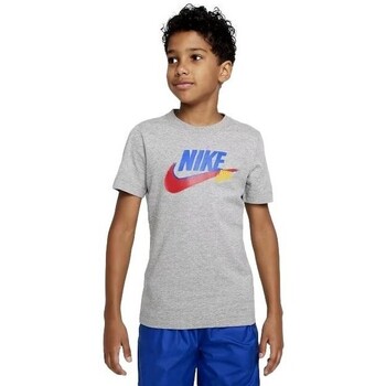 Textiel Jongens T-shirts korte mouwen Nike CAMISETA UNISEX SPORTSWEAR TEE  FD1201 Grijs
