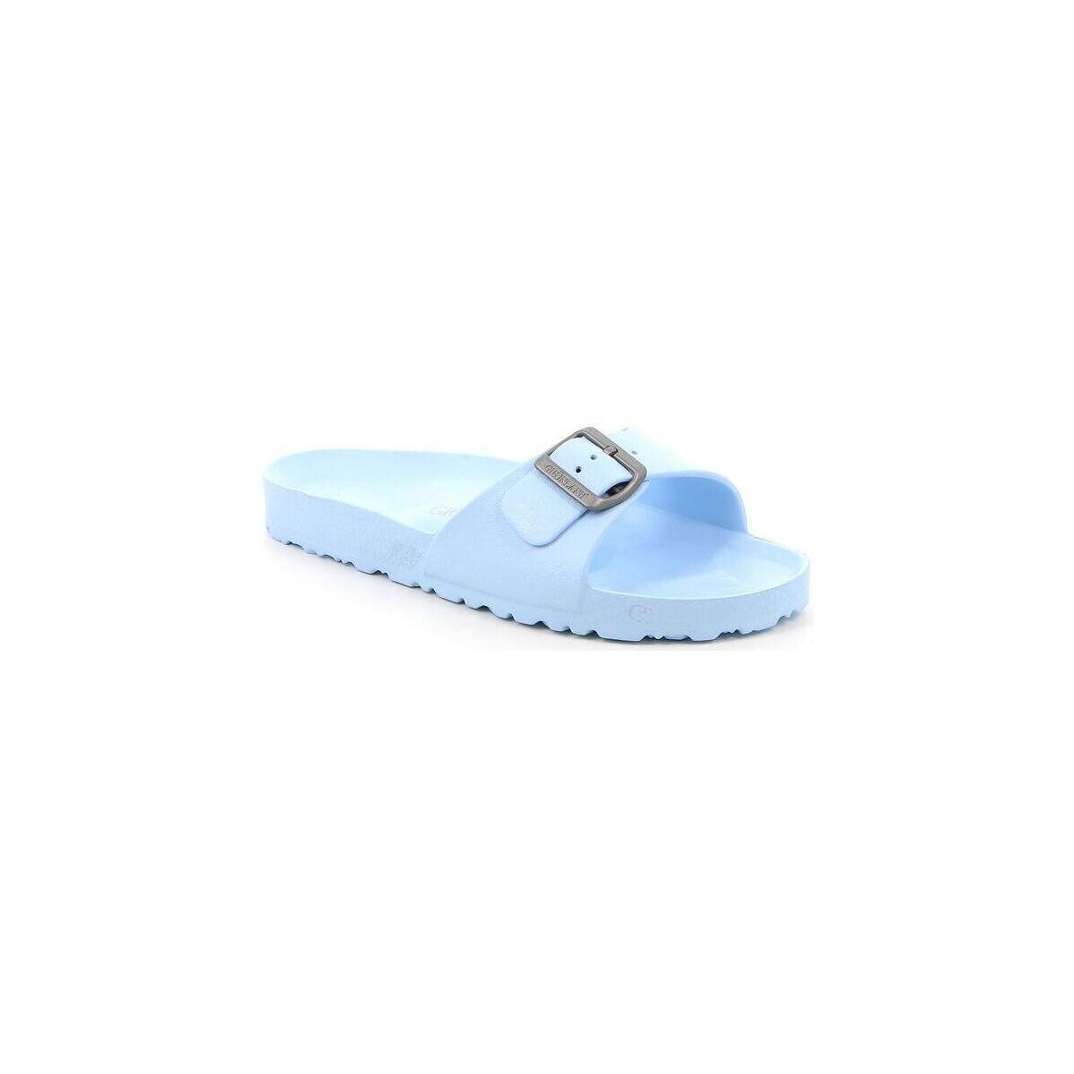 Schoenen Dames Leren slippers Grunland DSG-CI1843 Blauw